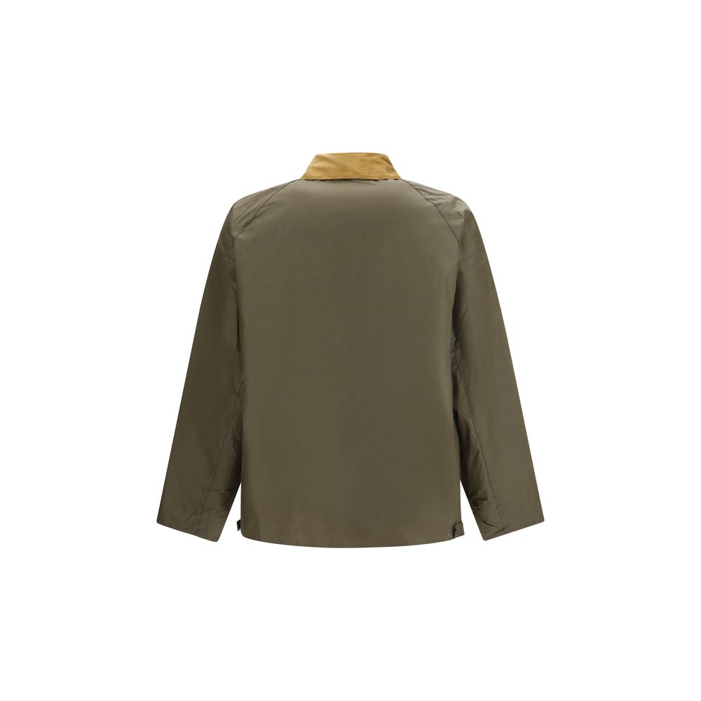 Manteau Barbour bicolore en coton