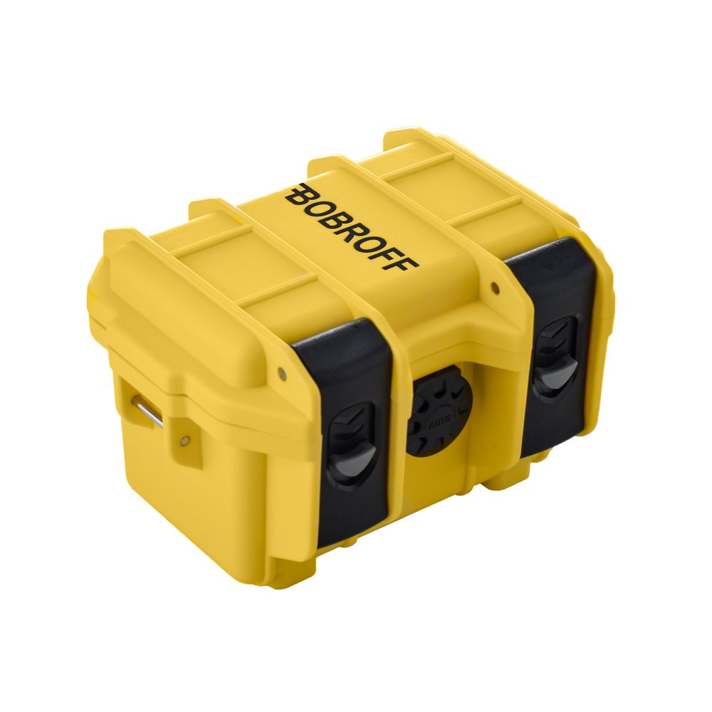 Montre sport Bobroff en acier inoxydable argenté