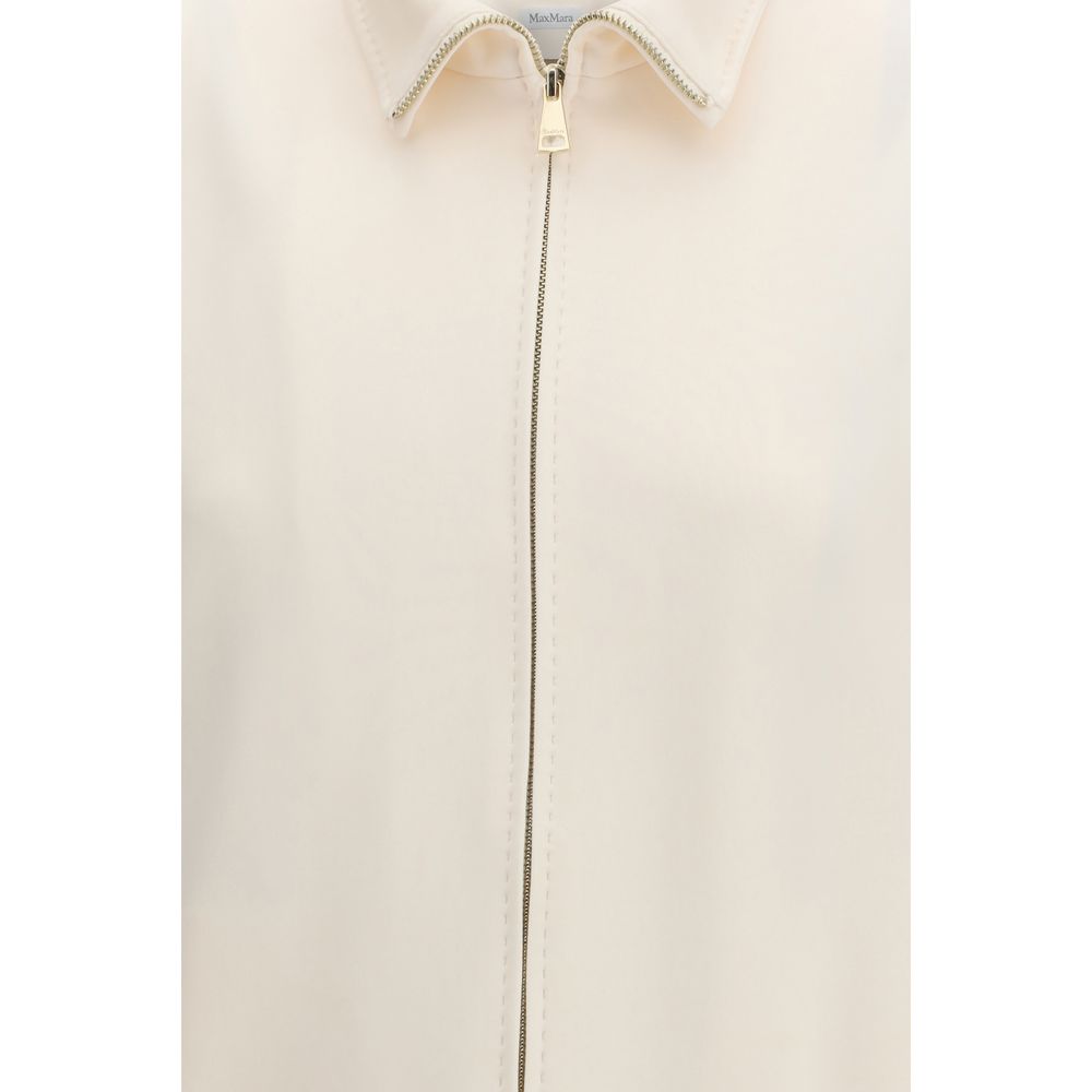 Veste Max Mara en polyamide pur beige