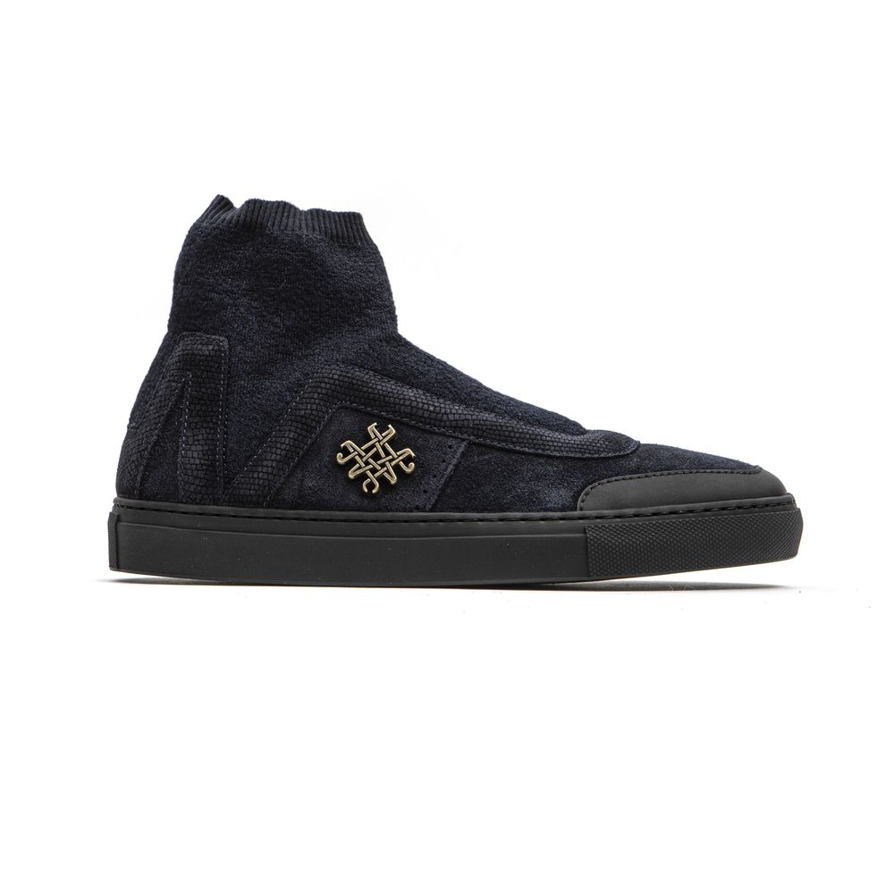 Bottines bleues en cuir pour femme Mr&Mrs Italy