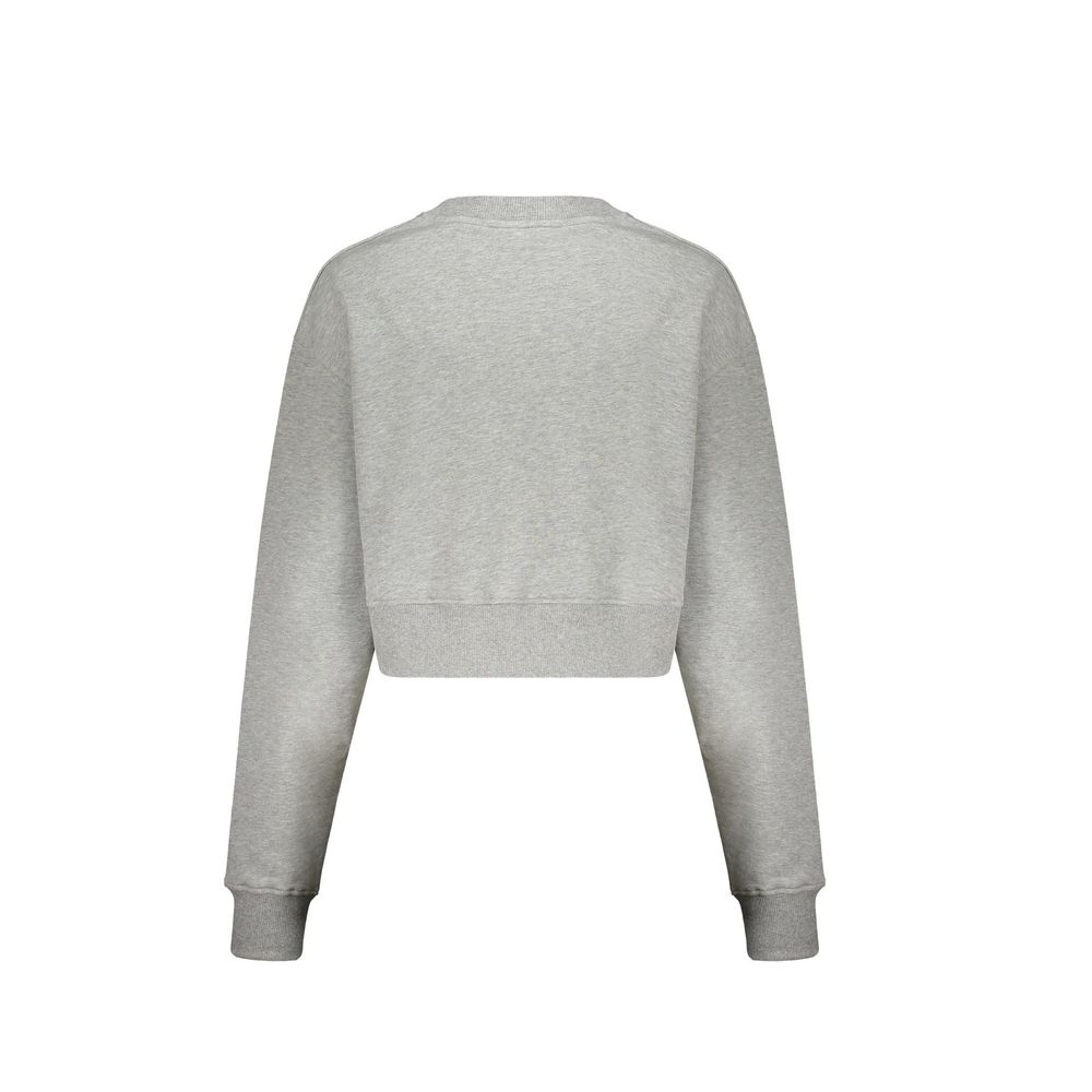 Sweat-shirt Balmain en coton gris