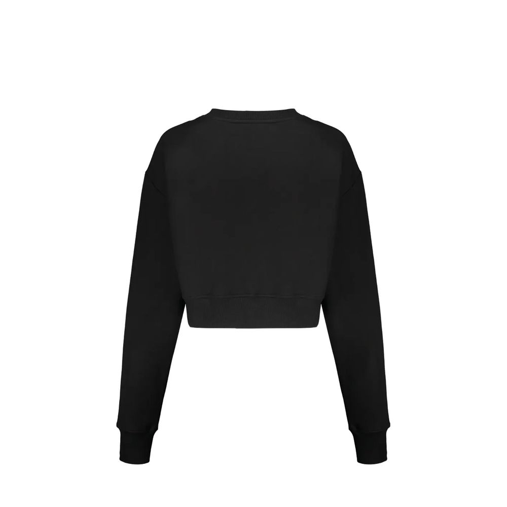 Sweat-shirt Balmain en coton noir