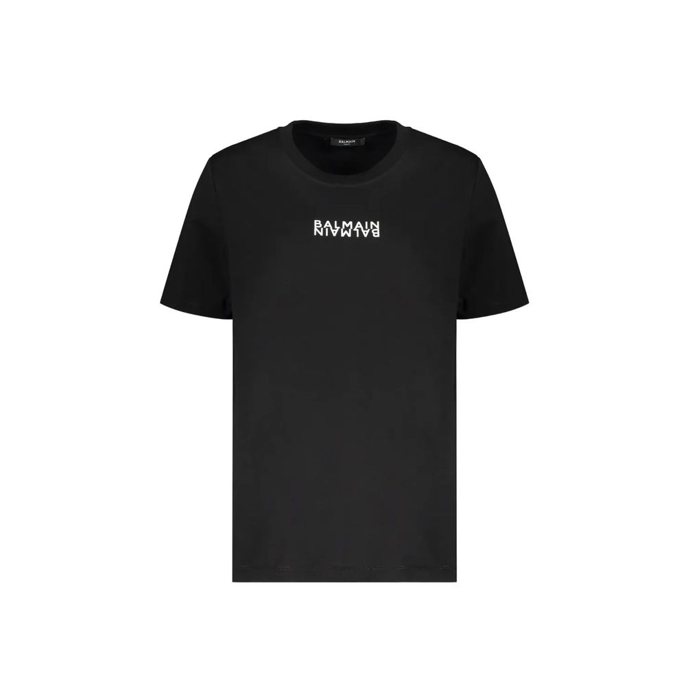 T-shirt Balmain en coton noir
