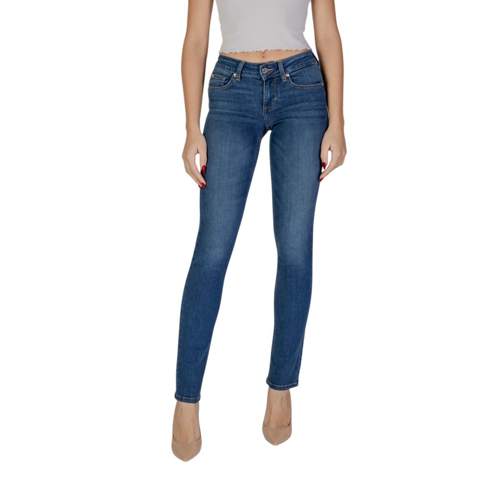 Liu Jo Jean Skinny en Coton Bleu