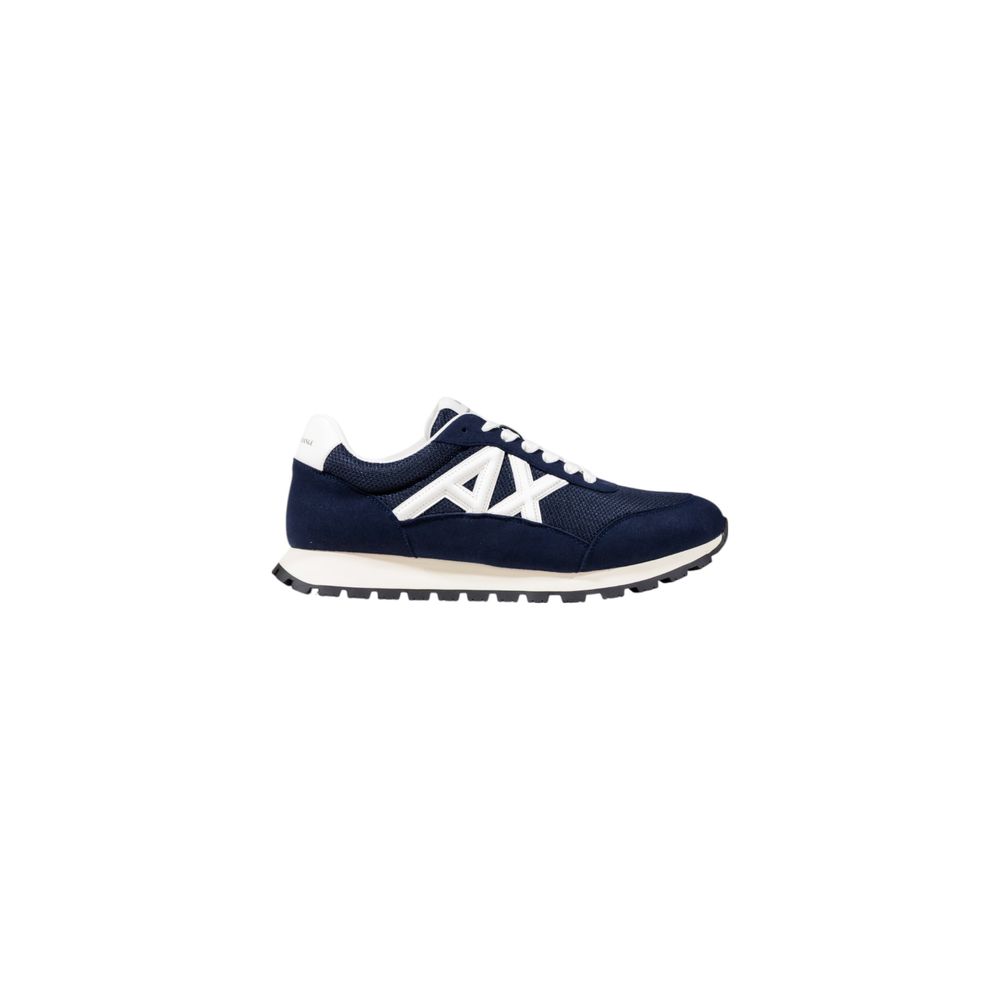 Baskets sportives bicolores en polyester Armani Exchange