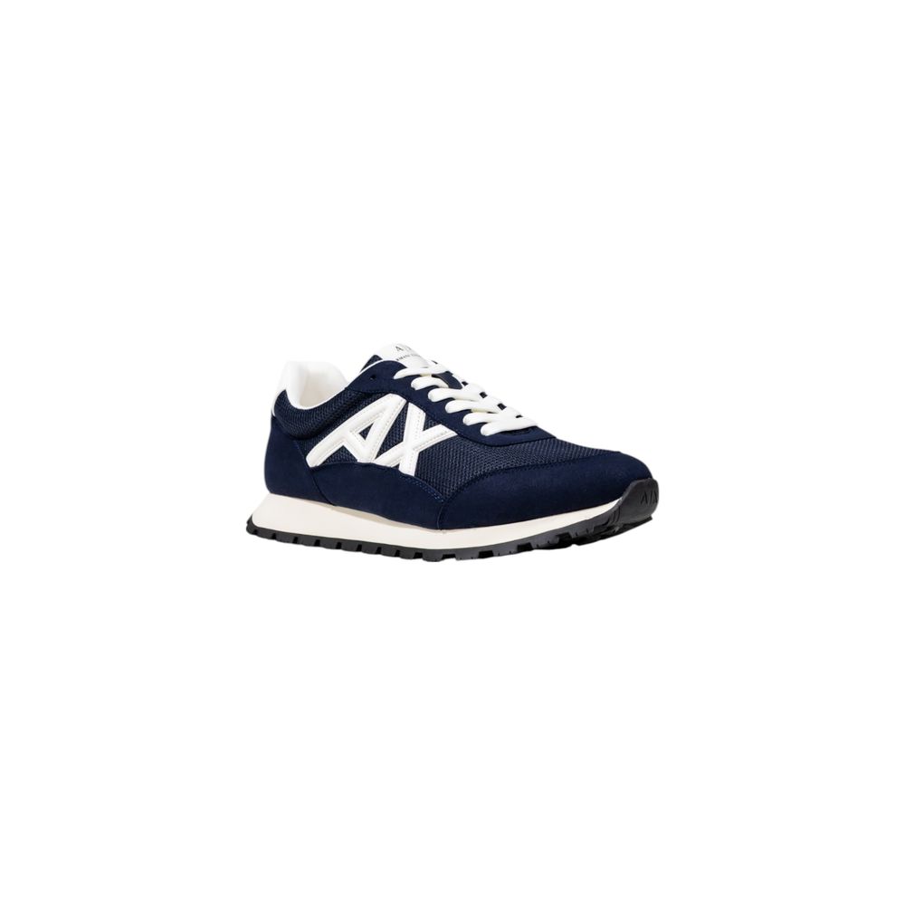 Baskets sportives bicolores en polyester Armani Exchange
