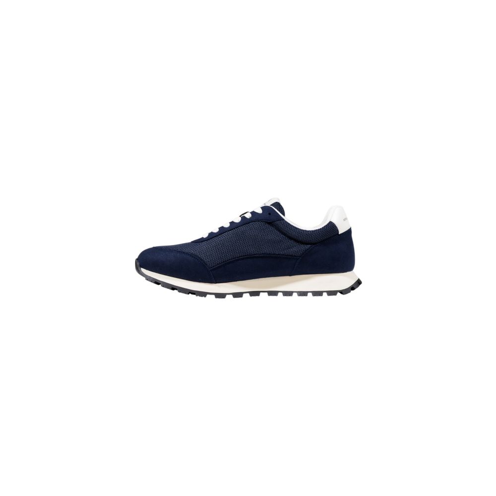 Baskets sportives bicolores en polyester Armani Exchange