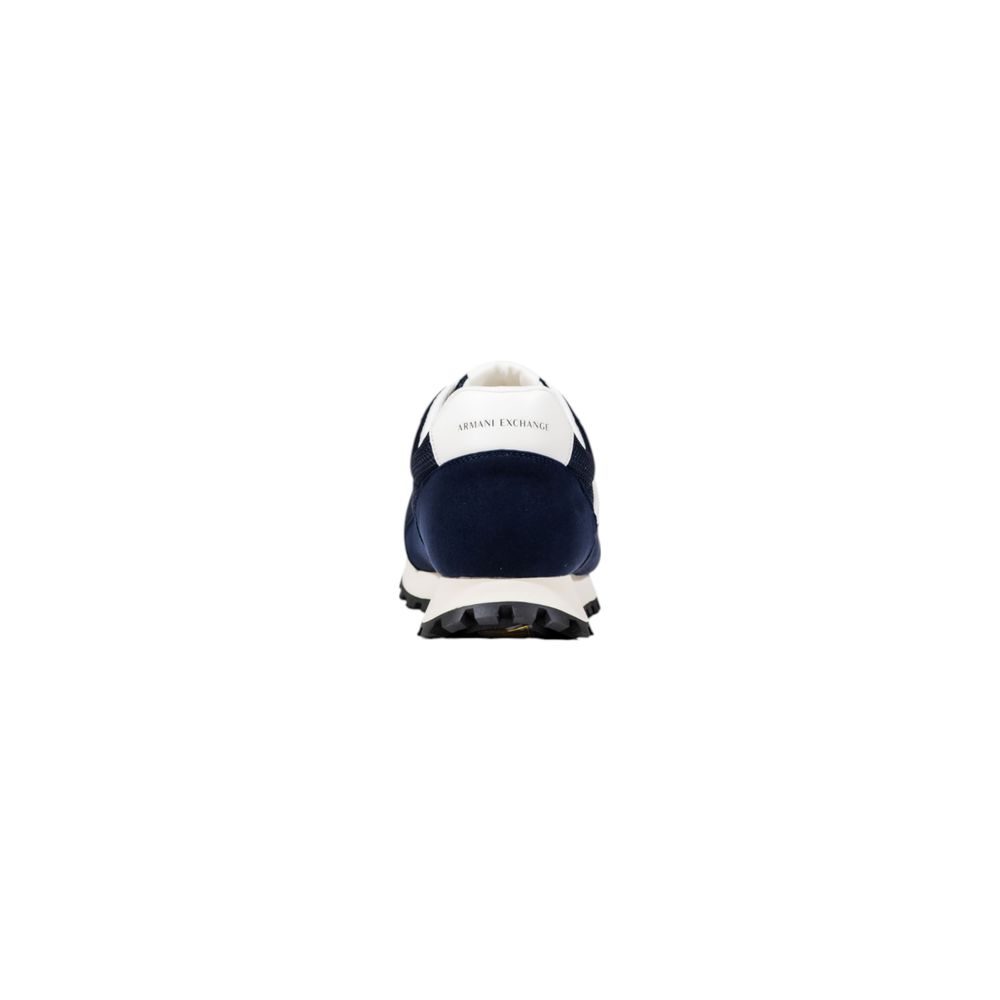 Baskets sportives bicolores en polyester Armani Exchange