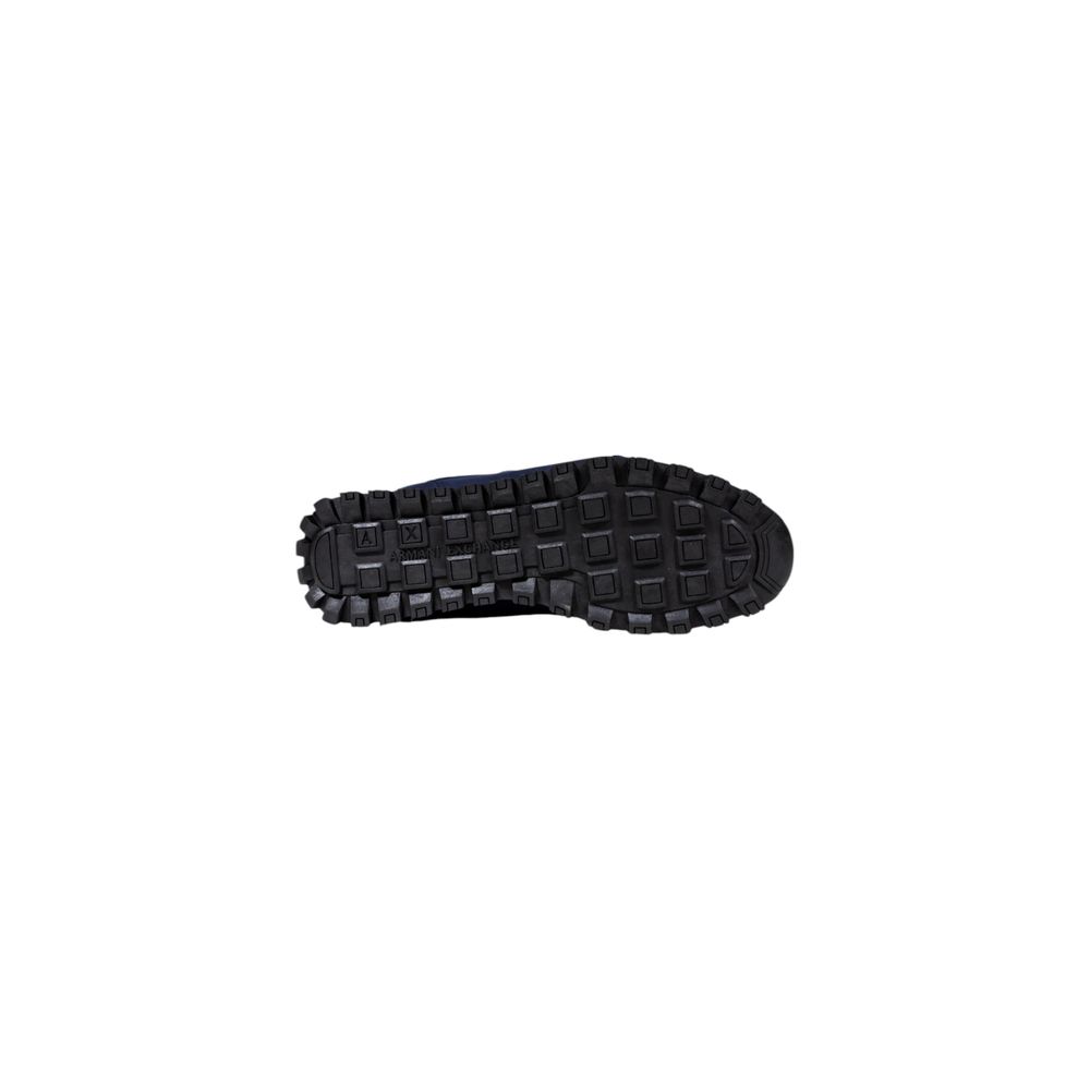 Baskets sportives bicolores en polyester Armani Exchange
