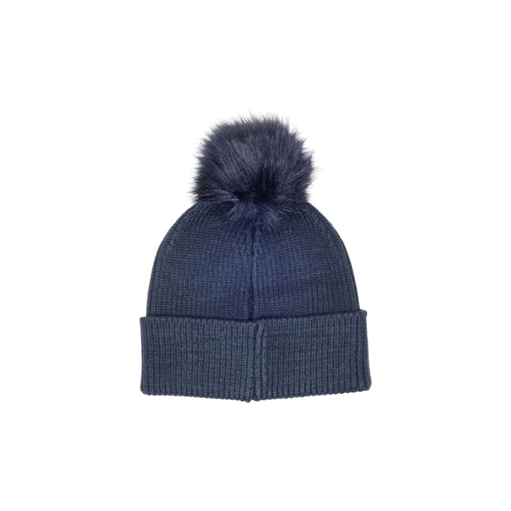 Bonnet Barbour bleu en viscose