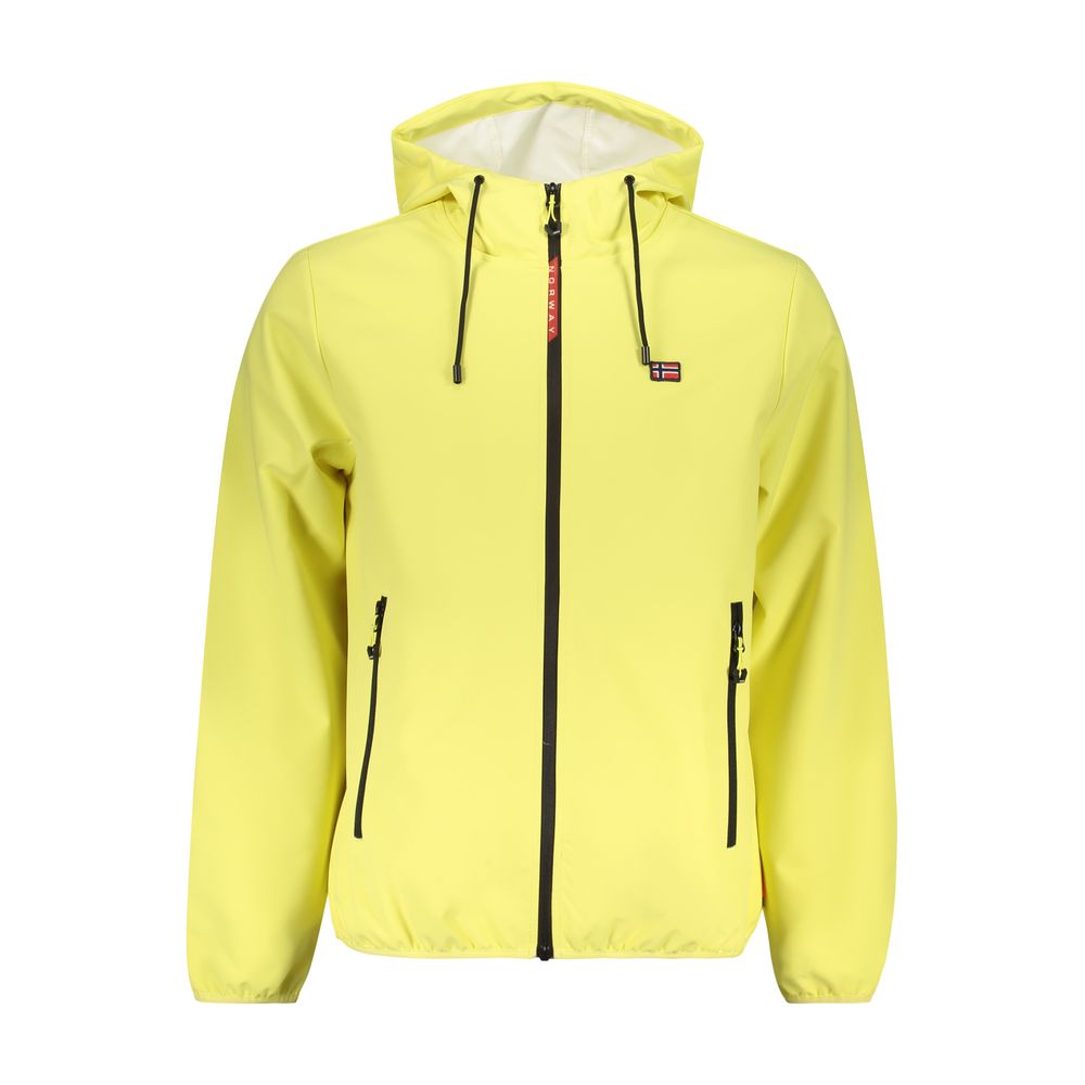Norvège 1963 Veste en polyester jaune pour homme