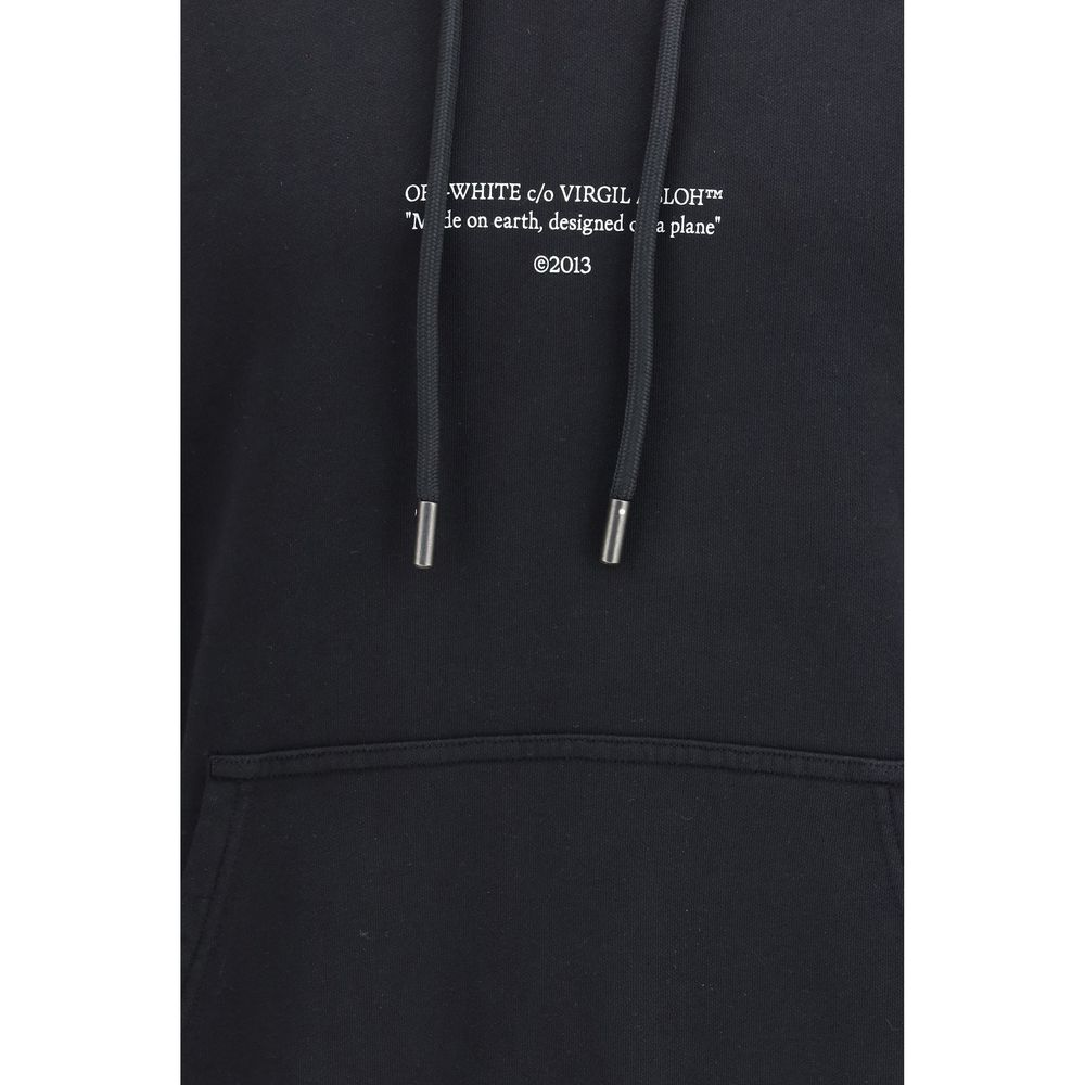 Sweat-shirt Off-White en coton noir