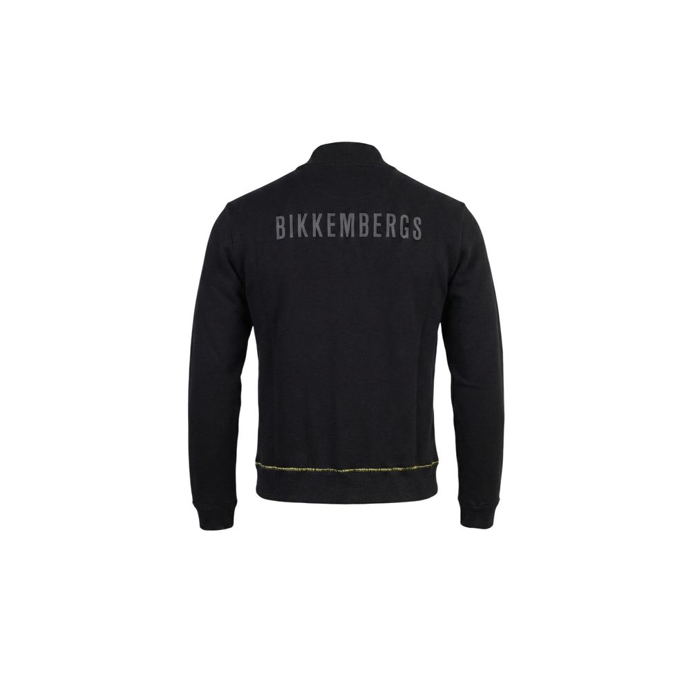 Sweat-shirt Bikkembergs en coton noir