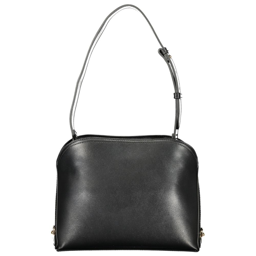 Sac à bandoulière Twinset en polyuréthane noir pour femme