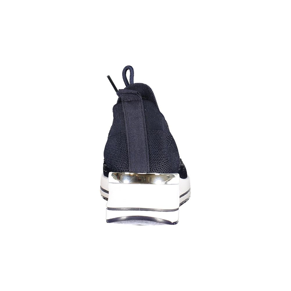 Baskets Laura Biagiotti bleues en polyester pour femme