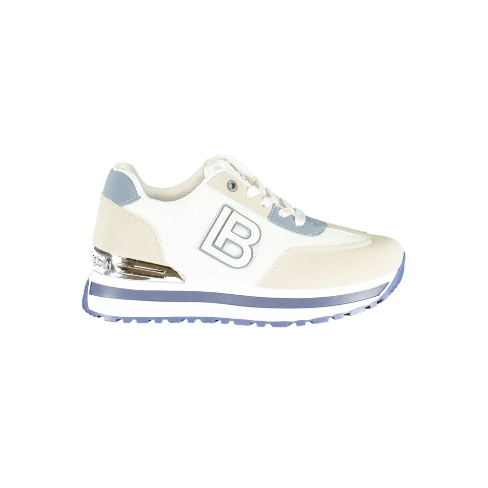 Sneaker femme en polyuréthane Laura Biagiotti Bianco
