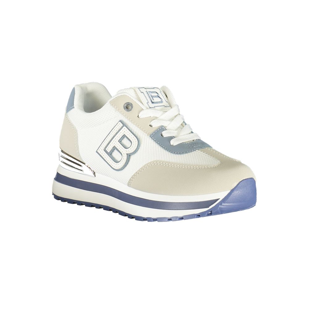 Sneaker femme en polyuréthane Laura Biagiotti Bianco