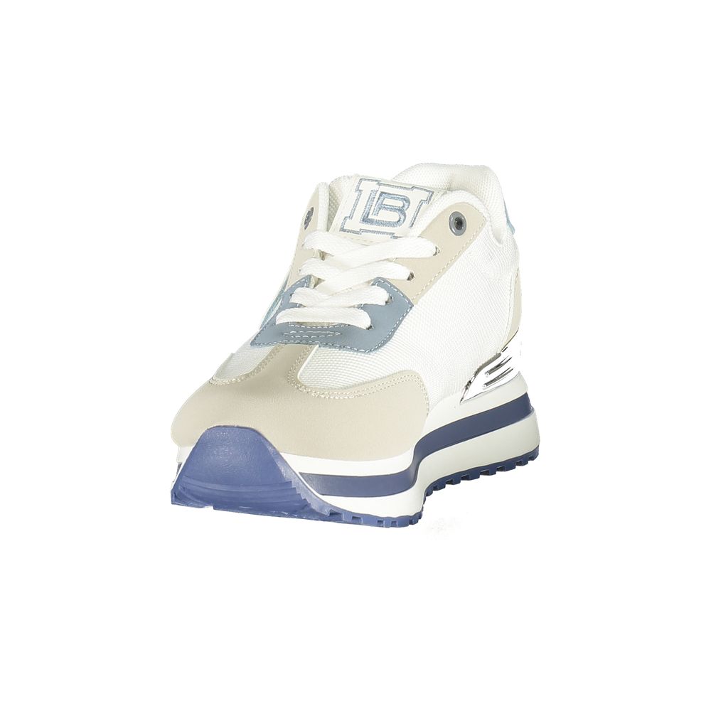 Sneaker femme en polyuréthane Laura Biagiotti Bianco