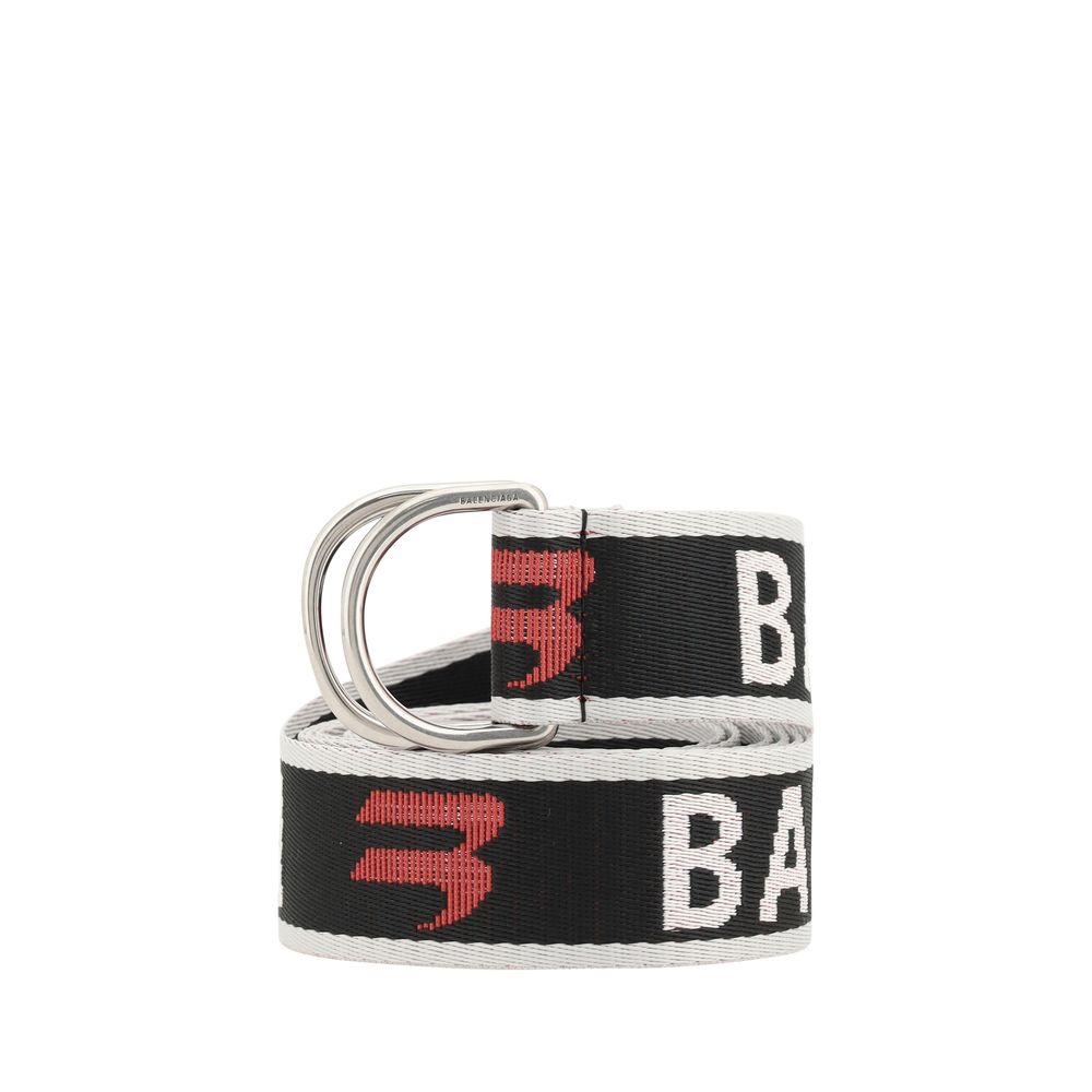 Ceinture Balenciaga en tissu multicolore