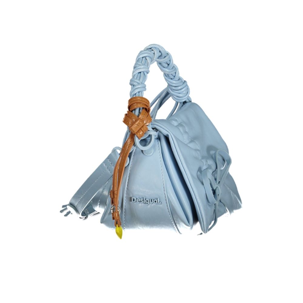 Sac Mini Azzurro Femme Desigual en Polyuréthane