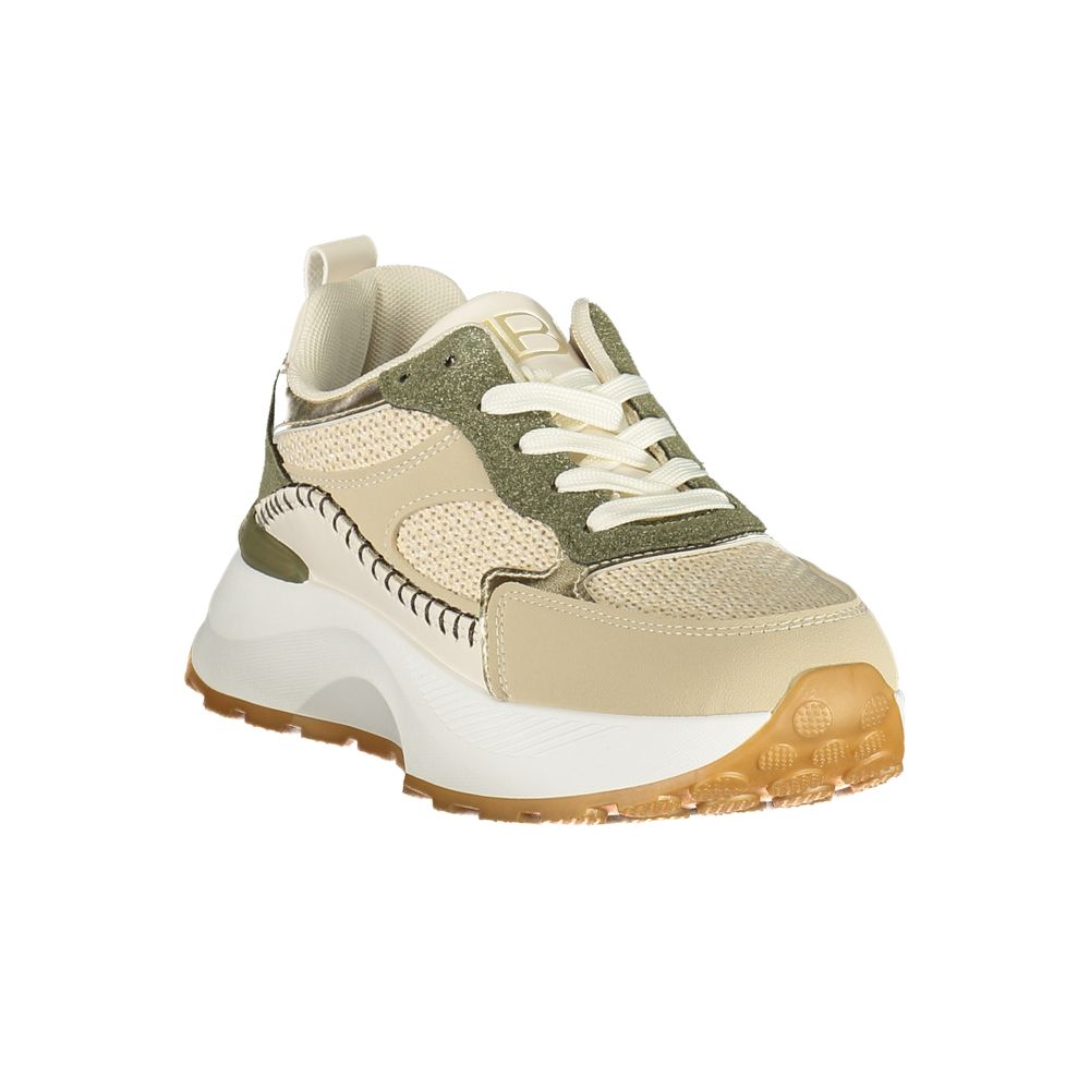 Baskets Laura Biagiotti Verde Poliuretano pour Femme