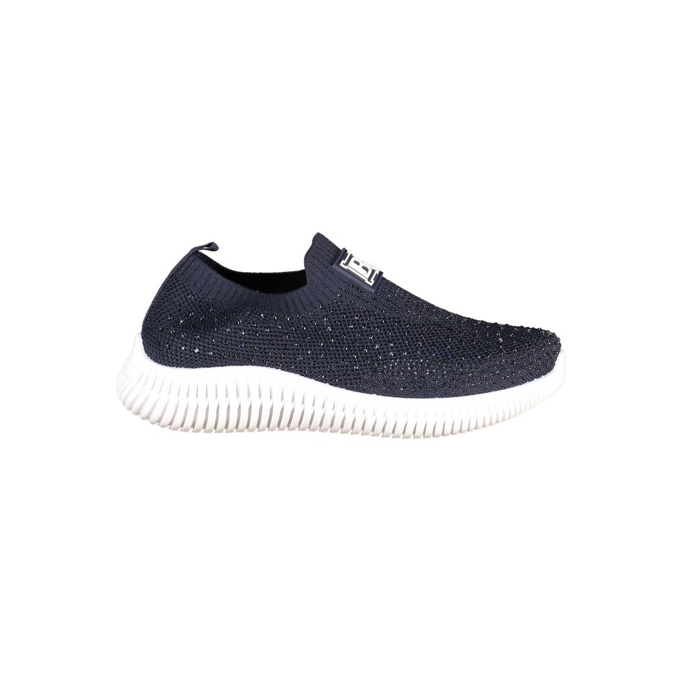 Baskets Laura Biagiotti bleues en polyester pour femme