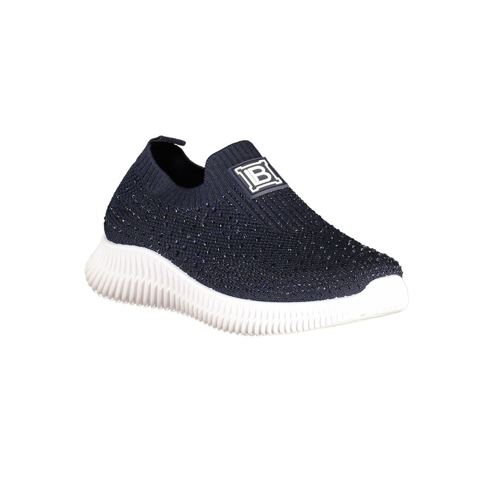 Baskets Laura Biagiotti bleues en polyester pour femme