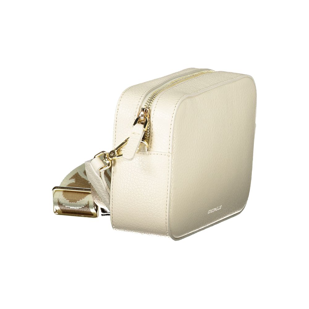 Sac à main Coccinelle Bianco en cuir pour femme