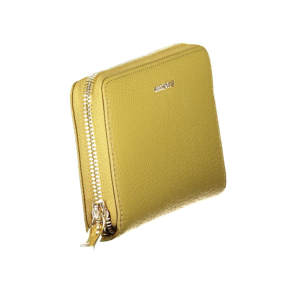 Portefeuille femme Coccinelle Verde Pelle