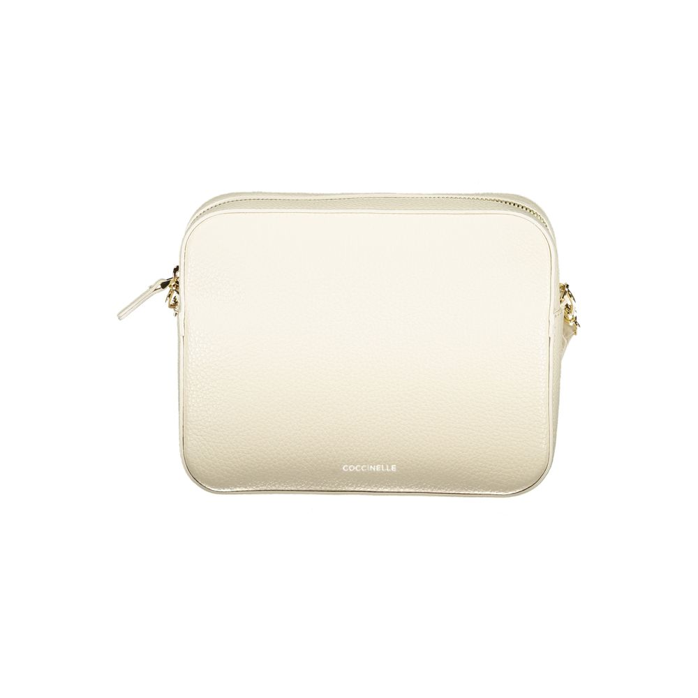 Sac à main Coccinelle Bianco en cuir pour femme