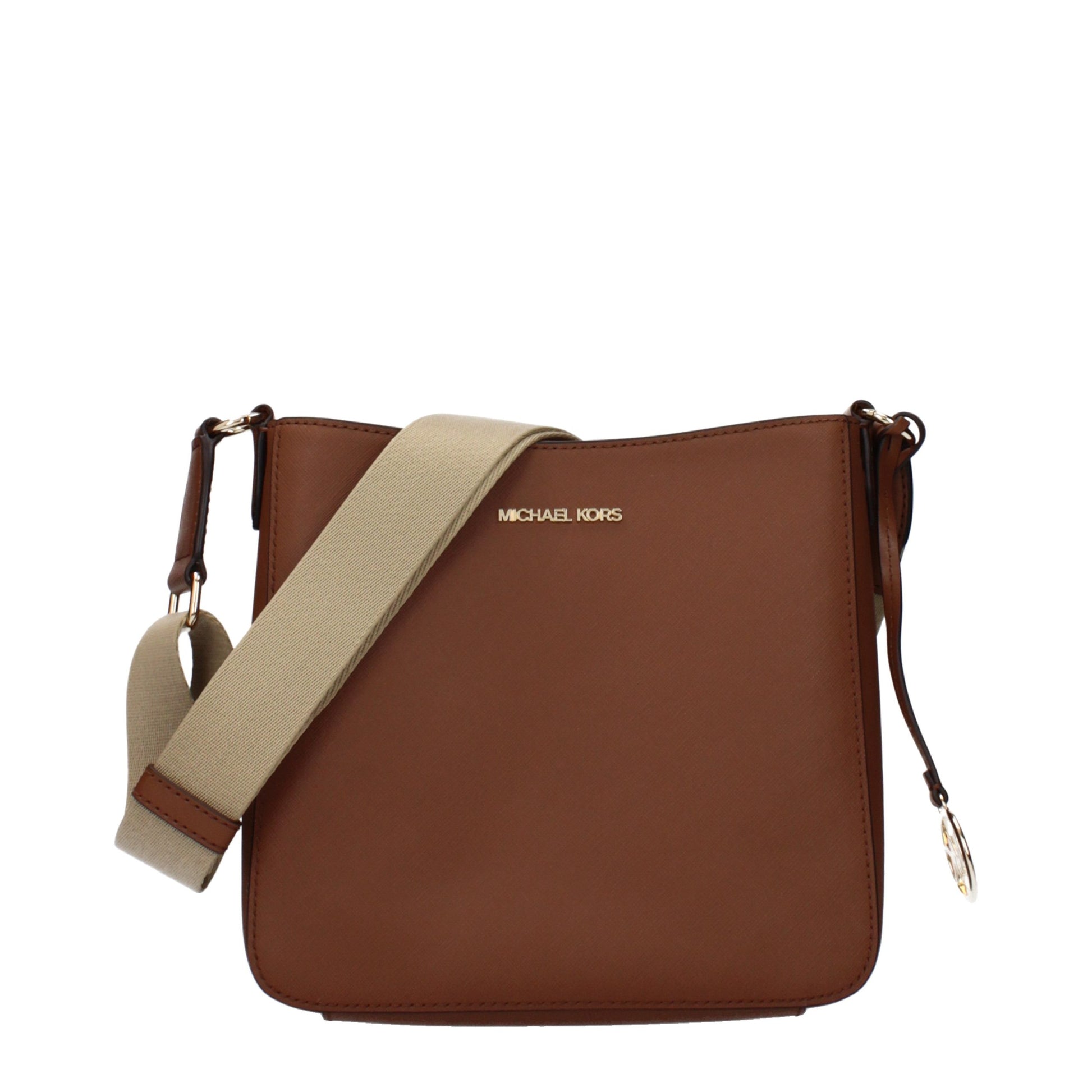 Sac bandoulière Michael Kors en cuir marron