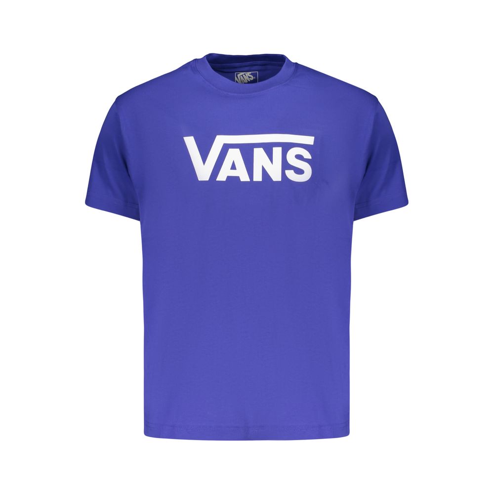 T-shirt en coton bleu Vans pour homme