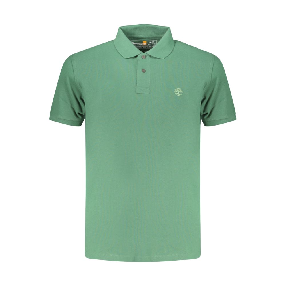 Polo Timberland Verde en coton biologique pour homme