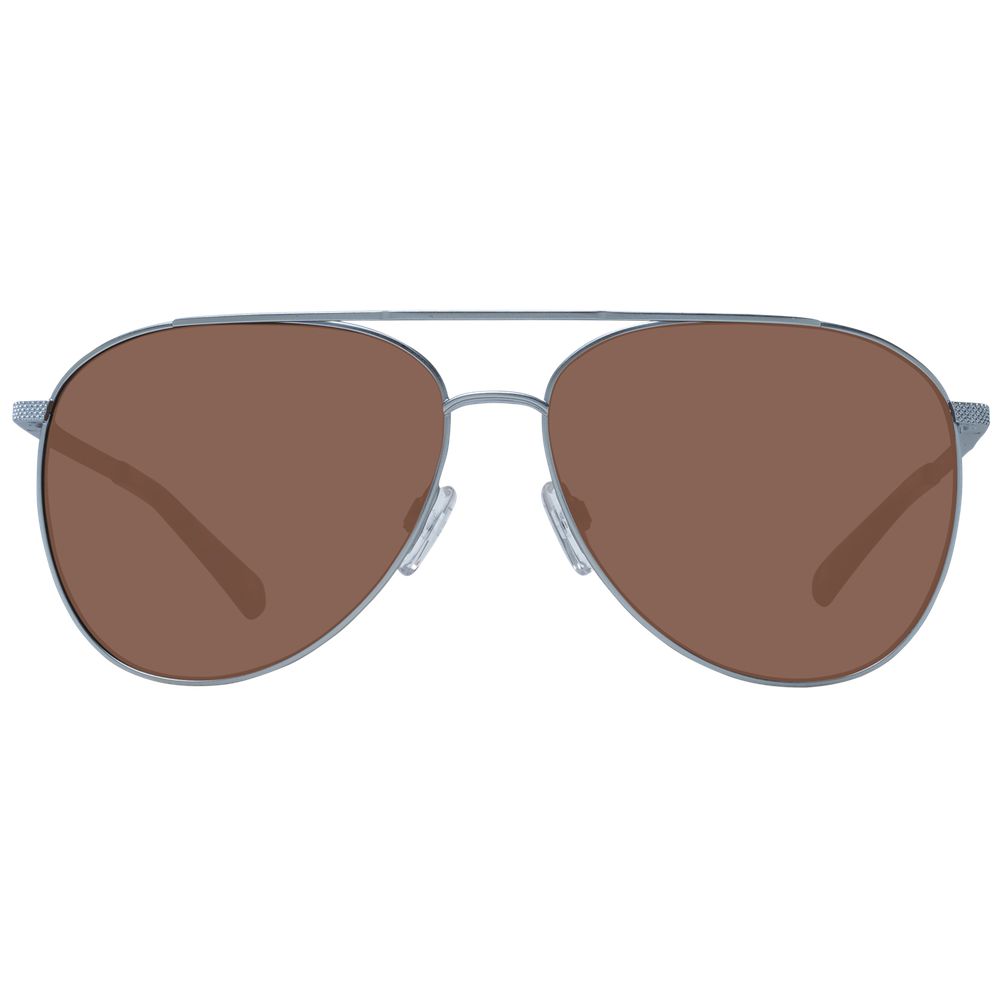 Lunettes de soleil Ted Baker en acier inoxydable argenté