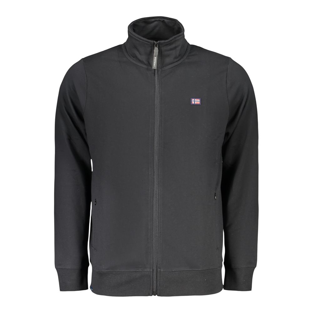 Norvège 1963 Sweat-shirt noir en coton pour homme
