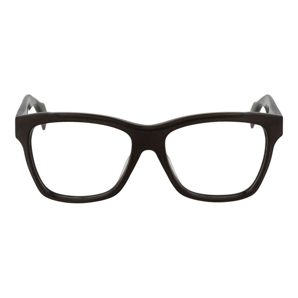 Lunettes (montures) en plastique marron Yohji Yamamoto
