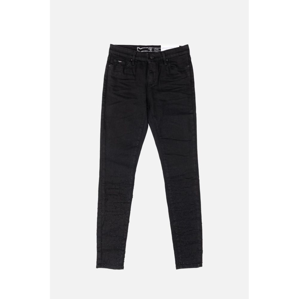 Jean slim en coton Gas Black