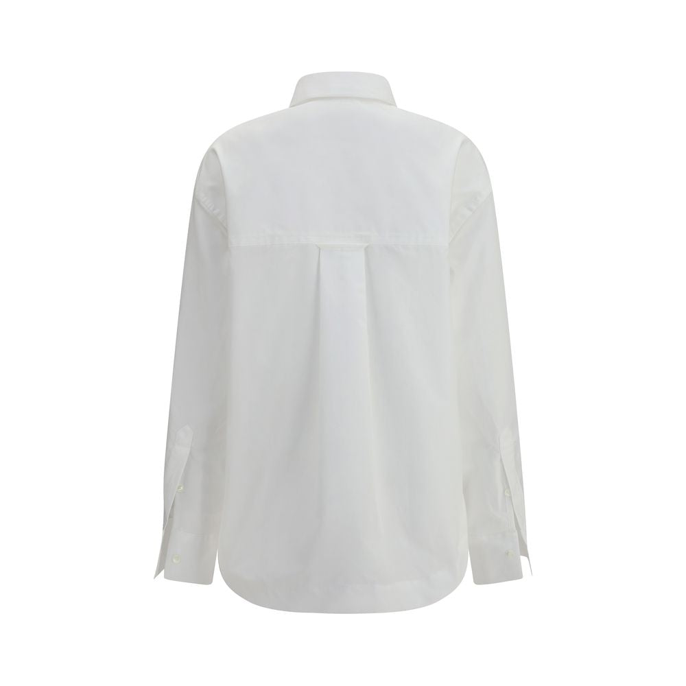 Chemise en coton blanc Ami Paris
