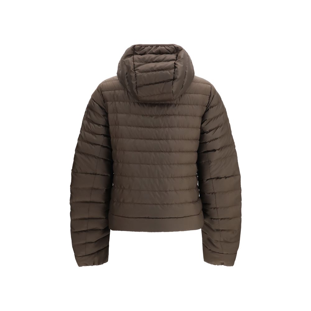 Blouson long Canada Goose en polyester recyclé marron