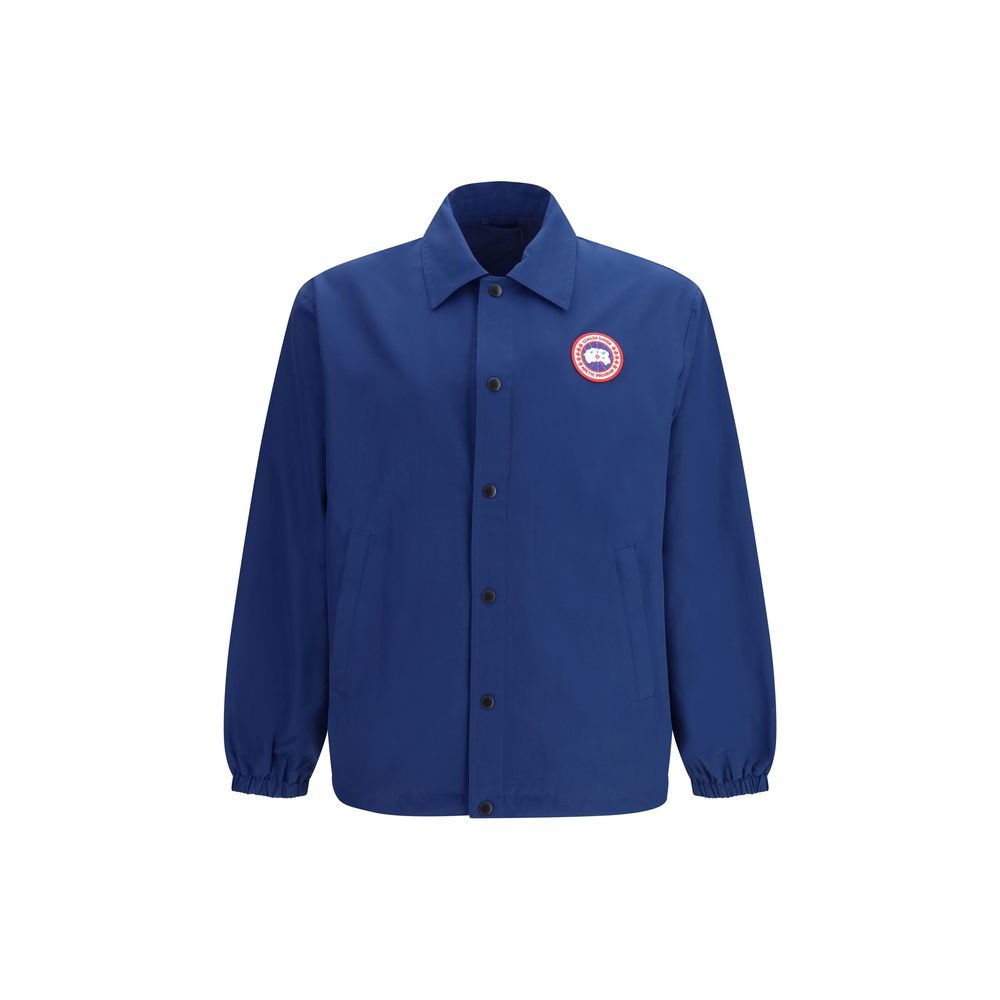 Manteau en coton bleu Canada Goose
