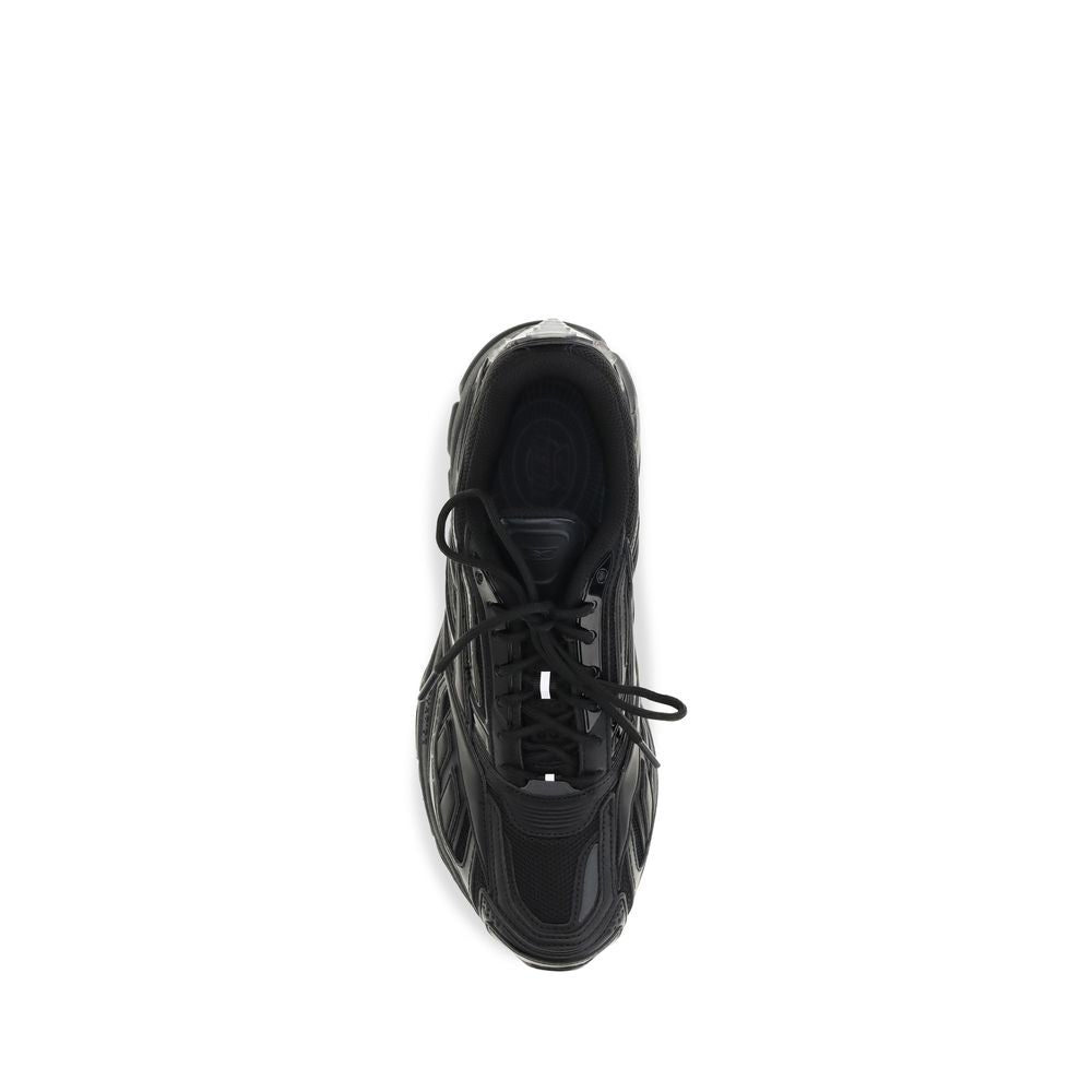 Baskets de sport Reebok noires en polyéthylène