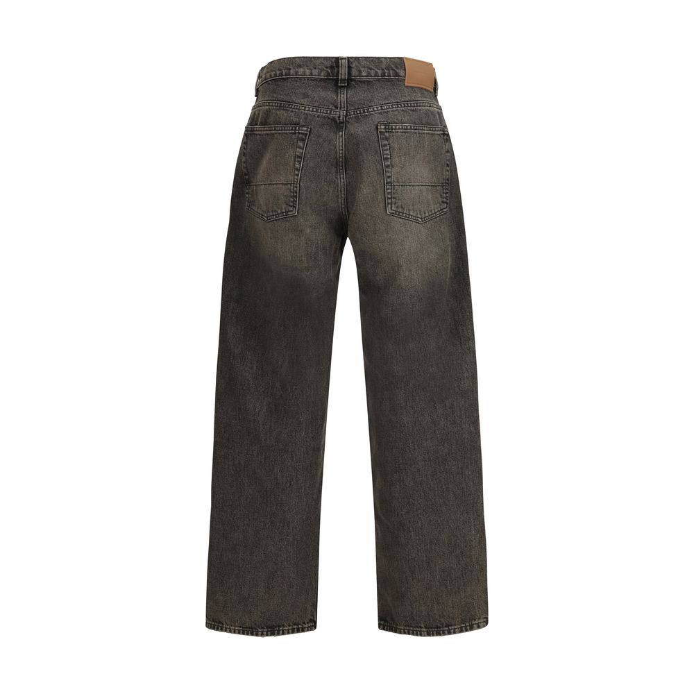 Notre jean noir en coton coupe décontractée Legacy