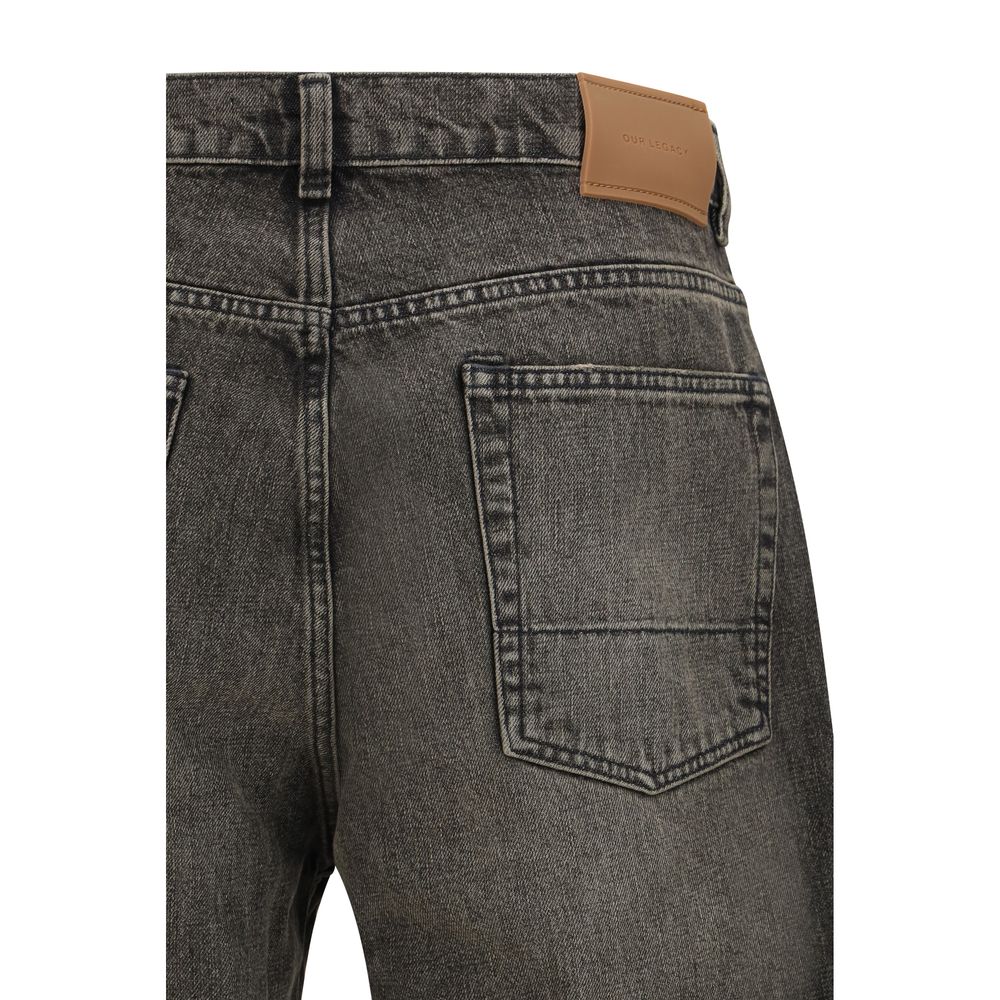 Notre jean noir en coton coupe décontractée Legacy