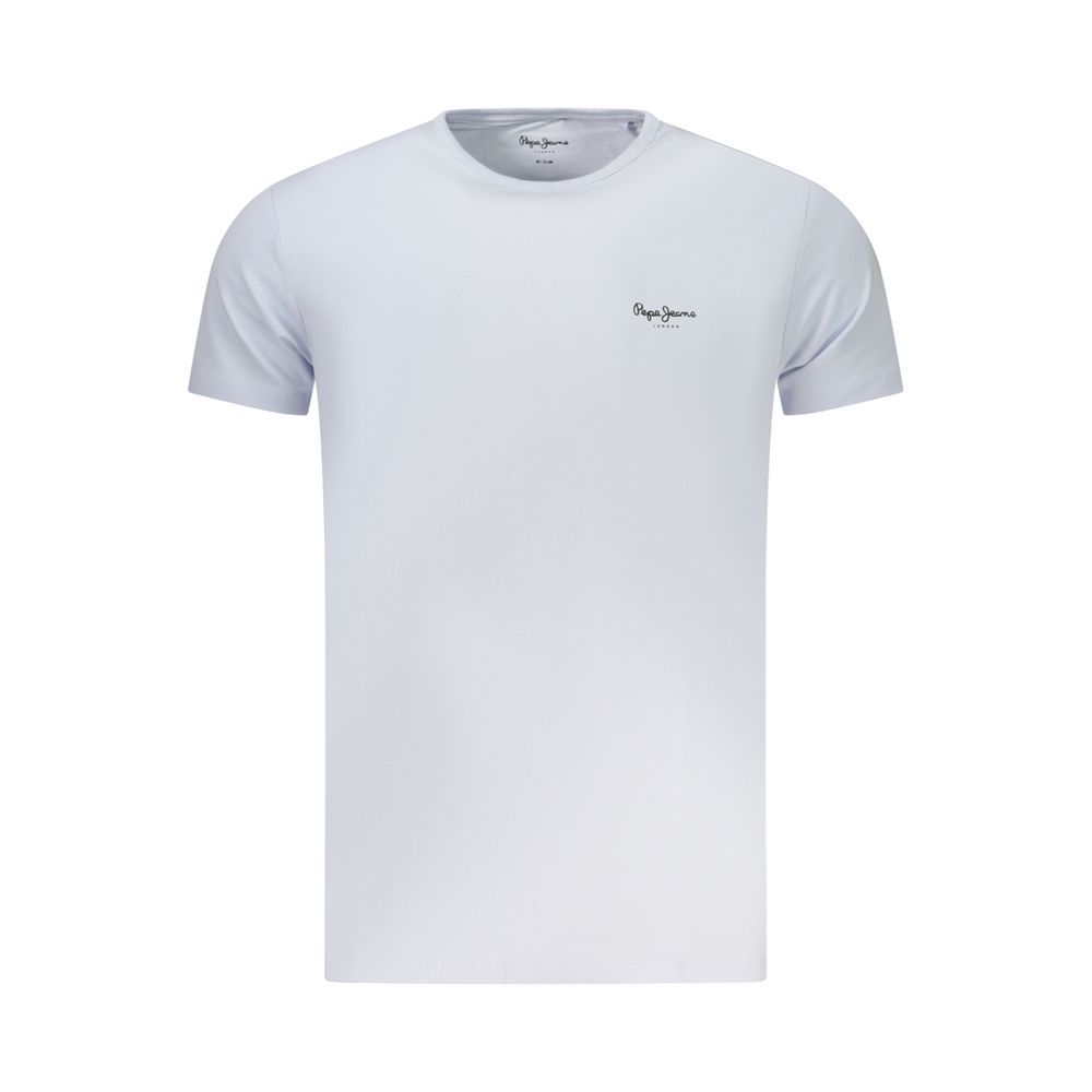T-shirt Pepe Jeans Azzurro en coton pour homme