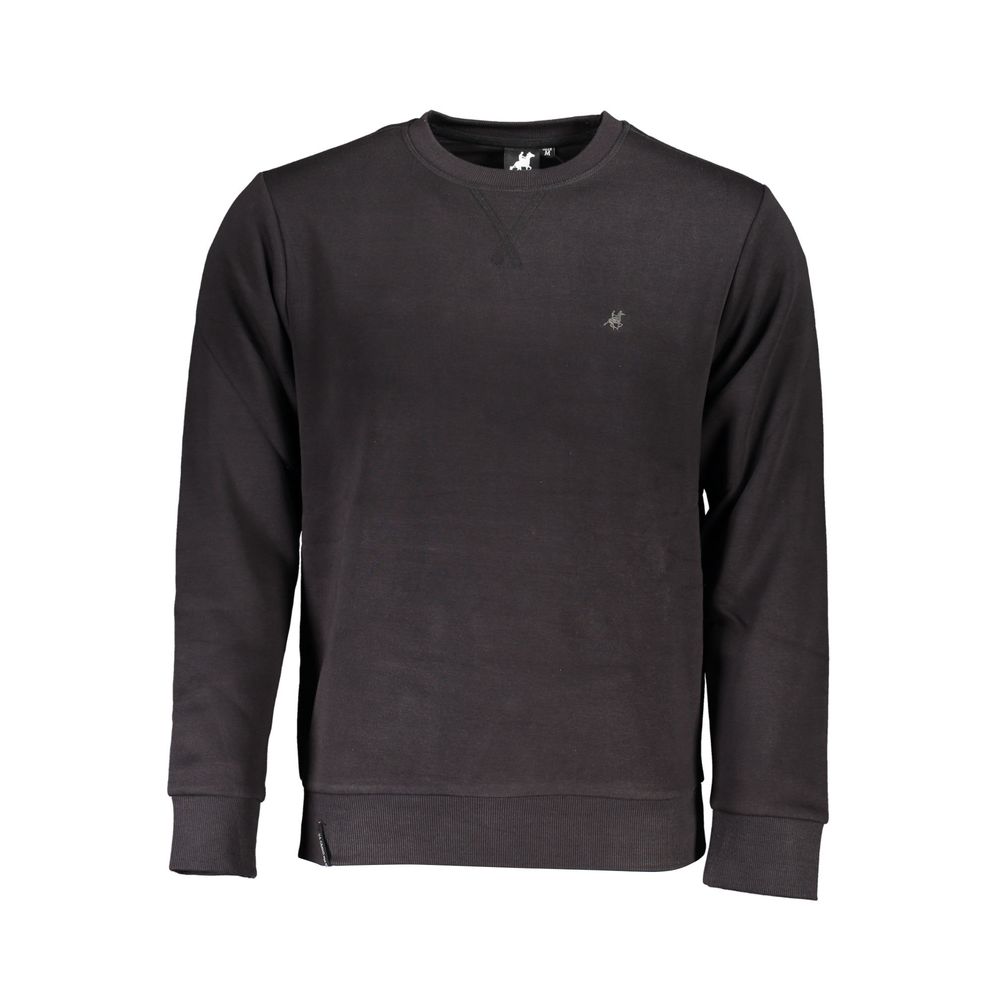 Sweat-shirt noir en coton pour homme U.S. Grand