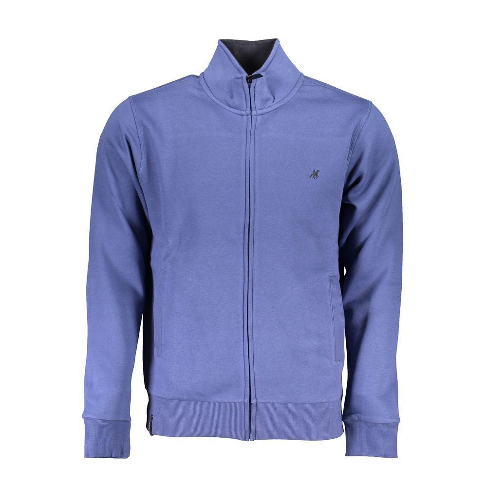 Sweat-shirt Bleu Coton U.S. Grand Homme