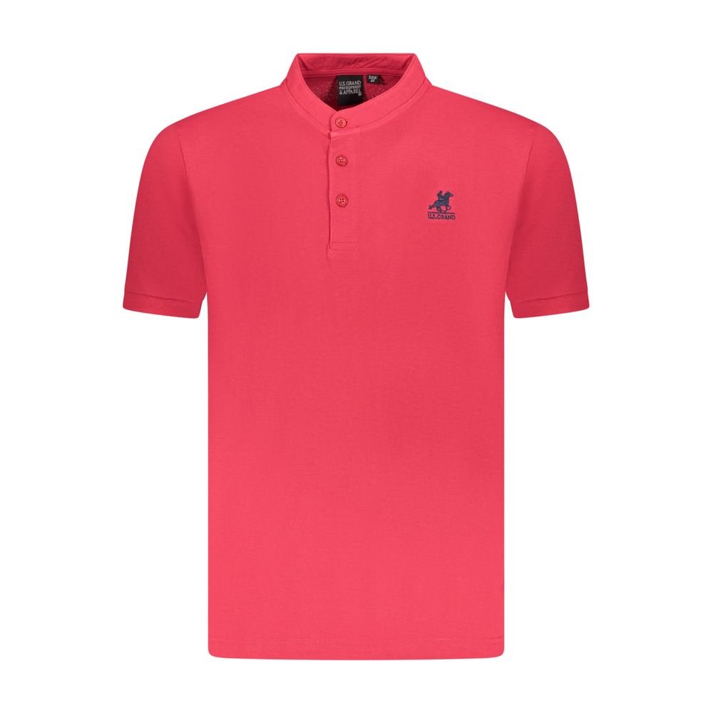 Polo Homme Coton Rouge Grand U.S.