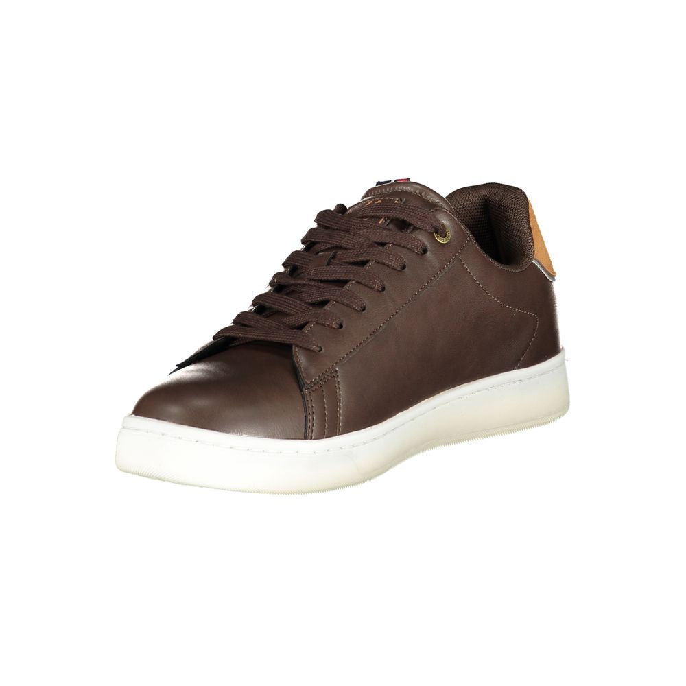 Baskets Homme U.S. Grand Marrone en Polyuréthane
