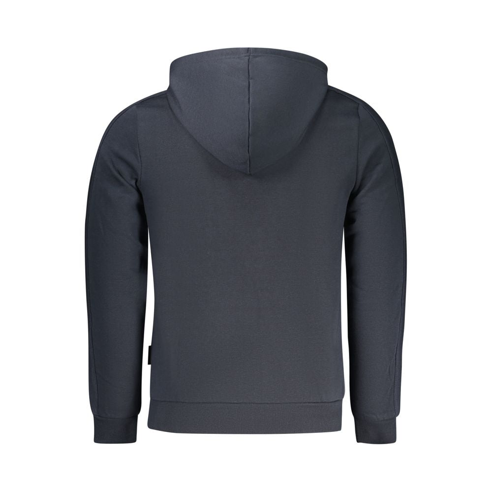 Sweat à capuche en coton bleu marine U.S. pour homme