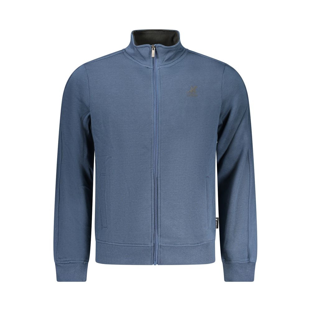 Sweat-shirt Bleu Coton U.S. Grand Homme